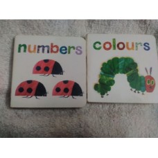 Numbes, colours: eric carle: Tiny board book