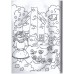 Colouring book: goldilocks and the three bears