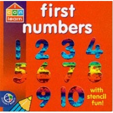 First Numbers: With Stencil Fun!