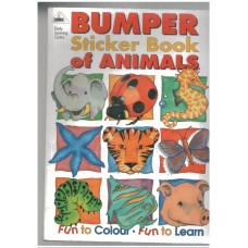 Bumper Sticker Book of animals