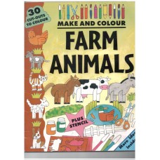 Make and Colour Farm Animals (Make & Colour) 