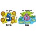 Numbers (sparkly board book)