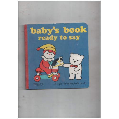 Kids Board books Ready to Say (Baby Books) used book for best