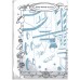 Space Foil - Activity book - Foiled space image to colour